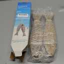 Wooden Fish Hanging Wall Decoration - Rustic Nautical Beach Theme Home Decor Sculpture for Bathroom, Bedroom, Lake House (L)