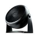 High-Performance Blizzard Air Circulator Fan, 3 Speeds, 90° Tilt, Removable Grill, Cool Black