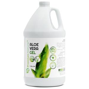 Premium Nature Pure Aloe Vera Gel For Face & Dry Skin, Sunburn Relief, Jelly for Skin Moisturizer from Aloe Vera Plant for Hair Aloe Gel 1 Gallon Bottle Bulk Size (1 Fl Oz (Pack of 1))