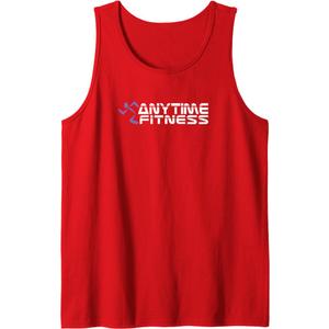 Fitness at anytime funny workout Tank Top S