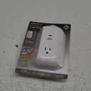 GE UltraPro 5-Outlet Extender with USB and USB-C Port, Surge Protector, Spaced Wall Tap, Side-Access, Charging Station, for iPhone/iPad/Samsung Galaxy/Google Pixel, 560 Joules, UL Listed, White, 43650