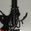 Hair Straightener Brush, TYMO Ring Hair Straightener Comb Straightening Brush for Women with 5 Temps 20s Fast Heating & Dual Voltage, Black