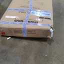 Boahaus Serena White Makeup Vanity with Mirror and 11 Lights, 7 Drawers, Glass Top, Crystal Knobs, USB-A & USB-C Ports, 110V Power Outlet, Bedroom Vanity Desk (White)