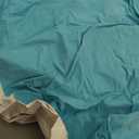 Twin Air Mattress with Built in Pump, Single Blow up Air Bed with Portable Storage Bag, Suitable for Home and Guests, Top Flocking, 18" Twin Sky Blue