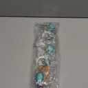 Turquoise Belt Silver Western Chain Belt, Cowgirl Concho Style with Turquoises Embellishment for Women Dresses and Jeans (Fits low waist 3640 (51 total), Statement Oval)