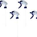 Solala Spray Bottle Nozzle Replacement Compatible with Zep Heavy-Duty Trigger Sprayer for 8, 16, 24, 32oz Bottles, High-Output Adjustable,Leakproof,Nozzle for Home & Industrial Use (28mm), 4-Pack