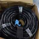 100FT 40 Amp Generator Cord, NEMA 14-50P/SS2-50R Heavy-Duty 4 Conductors Cable, Pure Copper STW RV Extension Cord, Female Plug with Twist Lock, Suitable for RV or Camper, ETL Listed