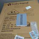 Baby Trend Protect 2-in-1 Folding Booster Seat, Midnight Black Fold-Flat Travel-Ready Design, Lightweight Build, Belt-Positioning Comfort
