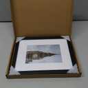 IBUYKE 8x10 Picture Frame,Solid Oak Wood 8x10 Photo Frame with Mat to 5x7,10x8 Picture Frames With Tempered Glass,Tabletop or Wall Mount Display,Home Decor,Black Oak 8 x 10 Frame,UWPF0810B