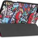 for Apple iPad Pro 11 1st 2nd 3rd 4th Generation(2018 2020 2021 2022 Release) Tablet Cover, Folio Stand Lightweight Leather Case for iPad Pro 11" Gen 2nd 3rd 4th (TPU-Graffiti)