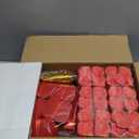 6000+PCS Rose Petals and Candles Set for Romantic Decorations Special Night - I Love You Letters Balloon and 8 Luminary Bags 6000 Rose Petals 48 Heart Candles for Anniversary Valentines Day Proposal