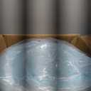 LINENSPA 3 Inch Gel Swirl Memory Foam Mattress Topper  Cooling Gel Infused  Pressure Relieving  CertiPUR Certified - Queen