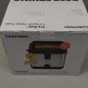 Chefman Fry Guy, The Most Compact & Convenient To Deep Fry Comfort Food, Restaurant-Style Basket With A 1.6-Quart Capacity, Easy-View Window & Adjustable Temp Control, Stainless - 1.5 Liter