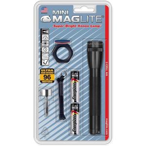 MagLite M2A01CMaglite Mini Incandescent 2-Cell AA Flashlight Combo, Black