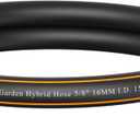 Giraffe Tools Leader Hose 6ft x 5/8", Short Water Hose for Hose Reel Connecting, Lightweight, Flexible with Female Female Fittings