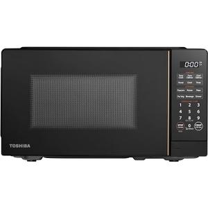 TOSHIBA Countertop Microwave Oven, 0.7 Cu.Ft, 700W, Black
with ChefDefrost, 11 Power Levels, Sound On/Off, Eco Mode, 6 Auto Menus, Child Lock, Compact Design, for Apartment & Dorm