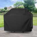 Unicook Grill Cover 55 Inch for Outdoor Grill, Heavy Duty, Waterproof, Fade Resistant, BBQ Cover with Handles/Straps/Air Vents, Compatible with Weber Charbroil Nexgrill Gas BBQs etc
