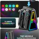 Switch 2 Controller Charging Dock for 2025 Nintendo Switch 2 JoyCon, Ergonomics & Magnetic Charger Station for Switch Joycon 2 Controllers, Fast Charger Stand with RGB Lighting for Joy-Con Accessories (Black)