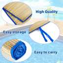 Conderyang 2 Packs Straw Beach Mat