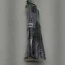 Black Shower Curtain Rod 31 to 80 Inch,1 Inch Diameter Adjustable Spring Tension Stainless Steel Telescoping Rod, Easy Install, No Rust