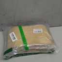 FireKylin 100 PCS Stand Up Pouches,5.5" x 7.9" Paper Bags With Window Clear Front Pouches Resealable Zipper Food Storage Brown