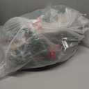 Christmas Garland with Lights, 9ft 30LED Battery Operated Garland Decorated with Pine Cones, Berry, Artificial Snowy Pine, Indoor & Outdoor Xmas Garland for Stairs Fireplace Door Fences