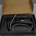 Matte Black Bathroom Faucets, Waterfall Bathroom Sink Faucet Modern Single Handle Bathroom Faucte 1 or 3 Hole, RV Mixer Tap Vanity Faucet - Includes Pop-up Drain Supply Hoses Deck Plate