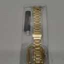 MioHHR Solid Stainless Steel Band Compatible with Apple Watch 38mm(Series 3/2/1) 40mm(Series SE/6/5/4) 41mm(Series 9/8/7) Metal Strap with Soft TPU Case for iWatch Bands for Women and Men, Gold