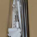 Abiglifty Rotatable and Foldable Clothes Drying Rack, Space Saving Free Standing Laundry Drying Rack for Indoor, Balcony, 1 Layer