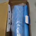 KEUCL Snow Tube, 47 Inch Cold-Resistant PVC Inflatable Big Snow Sled for Kids and Adults, Thickened Heavy Duty Hard Bottom Sleds Snow with Handles, Winter Toys for Outdoor Sledding Snow Tube Sports