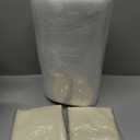 Outdoor Chair Cushions Set,Waterproof Outdoor Seat Cushions for Patio Furniture,Removable Seat Bottom & Back Cushion Covers with Ties,Outdoor Chair Pads,19"x16"x3" (Beige)