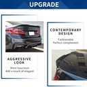 Rear Trunk Spoiler PSM-Style Compatible with 5 Series and M5 Sedan (G30 & F90 M5 17-23, Gloss Black)