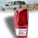 Tail Light Rear Lamp Compatible With 2016-2023 Toyota Tacoma Left Driver Side Taillight Brake Signal Assembly with Bulb # 81560-04170