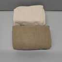 lulumoon Muslin Bassinet Sheets for Baby: Soft Bedside Sleeper Bassinet Fitted Sheets for Boys and Girls, Olive & Cream