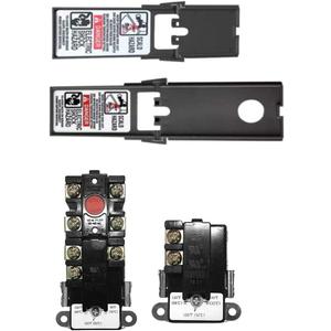EWH-00C Water Heater Thermostat, Electric Heater Thermostats Include Upper and Lower Element Thermosatat, Terminal Protective Covers, Water Heater Repair Parts