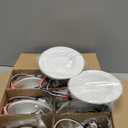 12 Pack 5/6 Inch LED Retrofit RGB Recessed Lighting, 12W 1200LM Smart Can Lights, Recessed Lights 2700K-6000K Color Changing Compatible with Alexa Assistant, Hub INCL