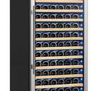 Tylza Fridge 24 Inch, 189 Bottles Large Cooler Refrigerator, Built-in or Freestanding Tall Cooler with Upgraded Compressor, Low Noise, Fast Cooling and Intelligent Temperature Memory