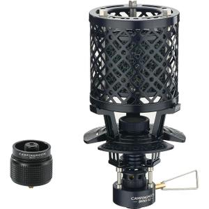 CAMPINGMOON T-HEATER GASWARE Gas Heater Propane Isobutane for Camping Outdoor Collaboration Limited Edition with EVA Case (BKNX-92+Z22)