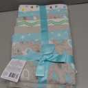 Luvable Friends Unisex Baby Cotton Flannel Receiving Blankets, Basic Elephant 7-Pack, One Size
