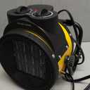 Outdoor Heaters for Patio, Outdoor Heater with Overheat Protection, 3S Fast Heating Portable 1500W Electric Garage Heater, Portable Patio Heaters for Space, Greenhouse