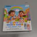 Video Walkie Talkies for Kids, Handheld 2 Pack Rechargeable Video Intercom Kids Walkies Talkies, Indoor Outdoor Toys for Family Games, Outside, Camping, Hiking for Boys Girls Ages 3-12 (Pink/Pink)