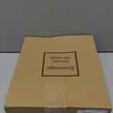 Eywamage Gold Christmas Tree Candles with Remote, Real Wax Flickering Flameless LED Taper Candles Set of 4