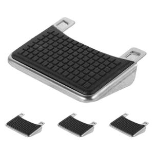 Unomor Waste Bin Step Pedal Replacement 2.36 Inch Plastic Foot Pedals for Trash Can Hands-Free Kitchen Garbage Bin Pedal Easy Install 4-Pack