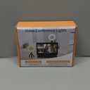 Video Conference Lighting Kit, Ring Light Clip on Laptop Monitor with 5 Dimmable Color & 5 Brightness Level for Webcam Lighting/Zoom Lighting/Remote Working/Self Broadcasting and Live Streaming, etc.