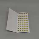 Beef Meal Stickers for Place Cards- Meal Stickers (Clear with Gold Icon) by Savor The Memories