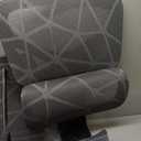 Mesh Office Chair,Ergonomic Computer Chair,Adjustable Lumbar High Back Desk Chair 400lbs,4D Adjustable Armrests & Removable Headrest,Breathable Mesh Chair for Adults,Home Gaming & Workplace(Gray), Oversized