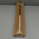 Brushed Nickel Shower Curtain Rod, Spring Tension Curtain Rod 30-40,No Drill or Screw Installation Shower Rod for Bathroom, Closet, Kitchen with Brackets