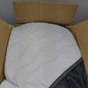 Heated Mattress Pad Queen Size, Electric Mattress Pad Cover w/Dual Control 8 Heating Settings, Bed Warmer w/ 4 Auto Shut Off Settings, UL Certified, Deep Pocket, Machine Washable, Dark Grey