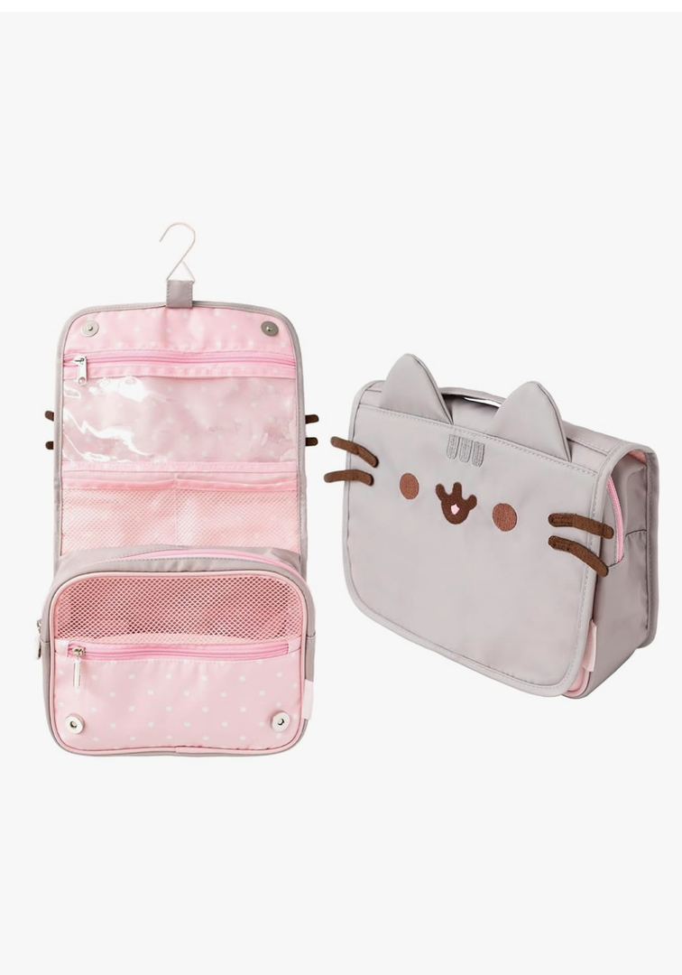 Pusheen Hanging Travel Toiletry Bag, Travel Bag, Pusheen Gifts