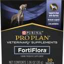 Purina Pro Plan Veterinary Supplements FortiFlora Dog Probiotic Supplement, Canine Nutritional Supplement - 30 ct. Box